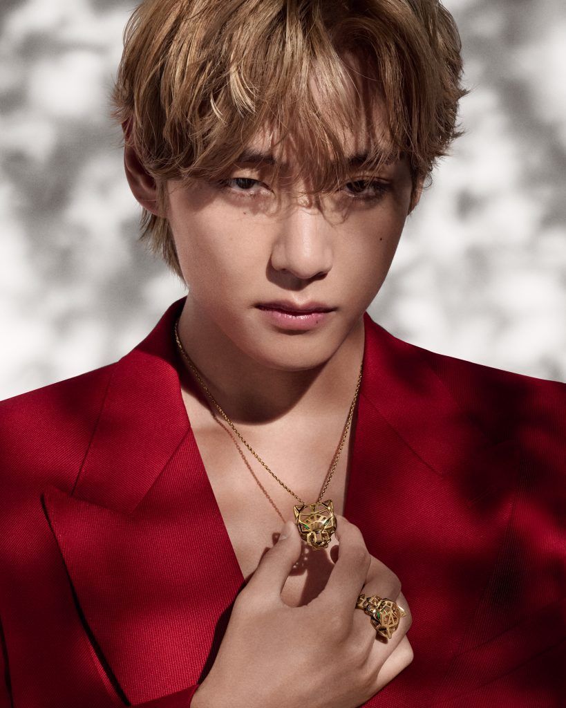 Kim Tae Hyung, Better Known as ‘V’ of BTS, is the New Face of Cartier and Muse of the Latest Panthère de Cartier Campaign