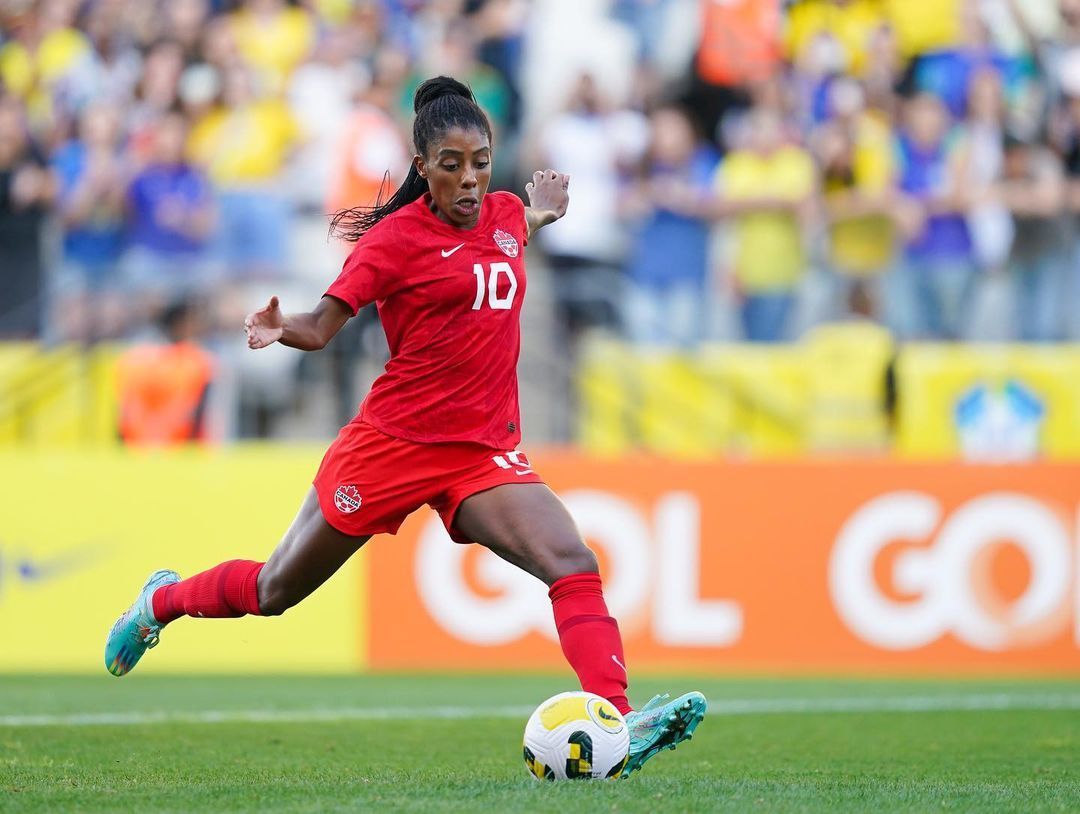 Is Ashley Lawrence Canada's best soccer player in Tokyo right now?