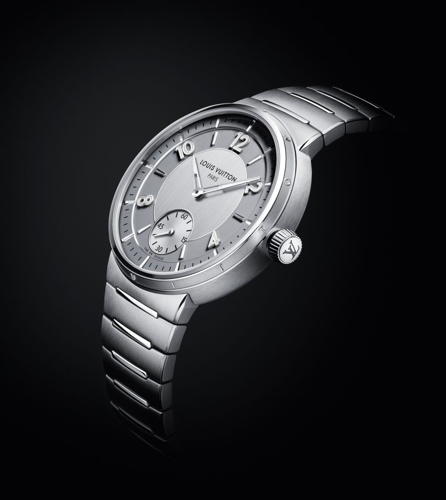 Louis Vuitton on X: Creativity through craftsmanship. #LouisVuitton  continues a tradition of exceptional watch design with the launch of Tambour  Moon Dual Time. Learn about the new GMT watches for men and