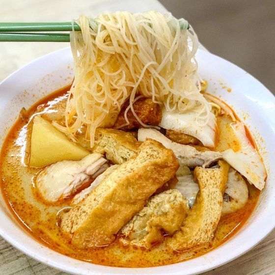 Ah Heng Chicken Curry Bee Hoon Mee