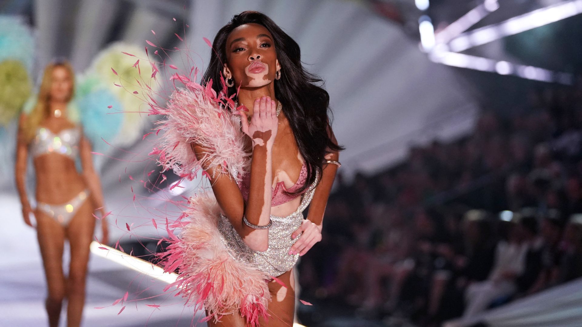 Winnie Harlow Victoria's secret fashion show