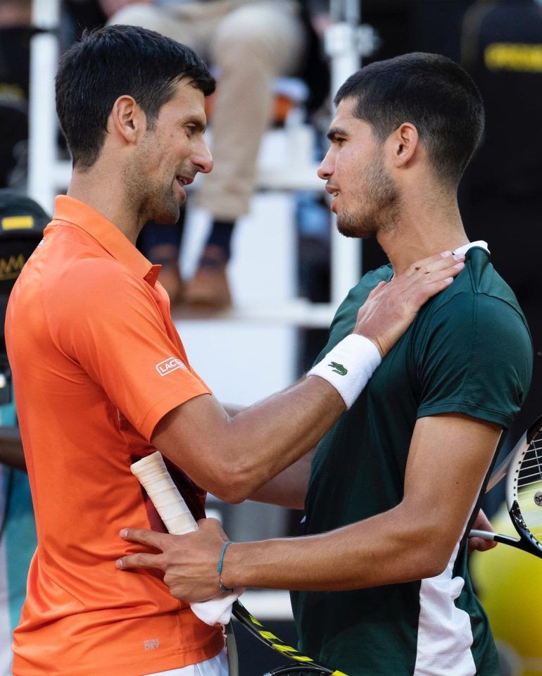 The Carlos Alcaraz Vs Novak Djokovic Rivalry - Augustman Singapore