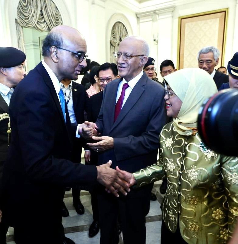 tharman shanmugaratnam presidential inauguration day ceremony