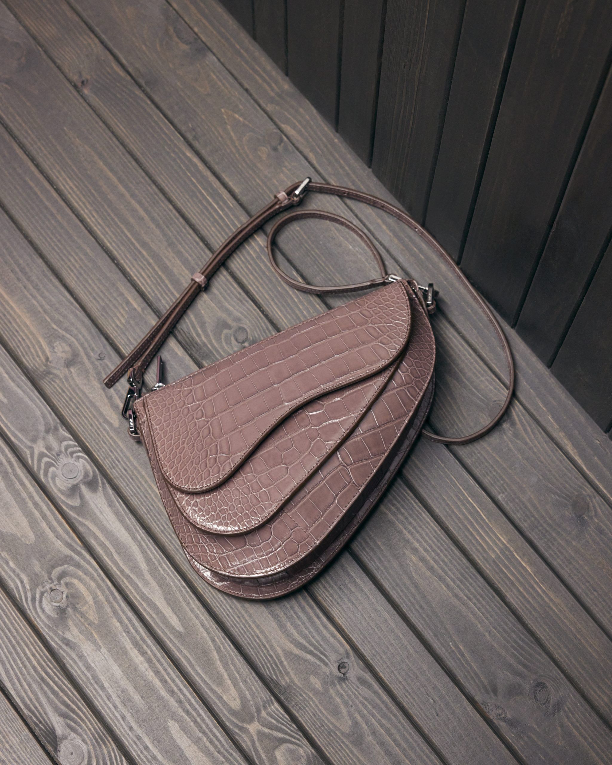 Mini Dior Charm Bag Black Cannage Cosmo leather | DIOR