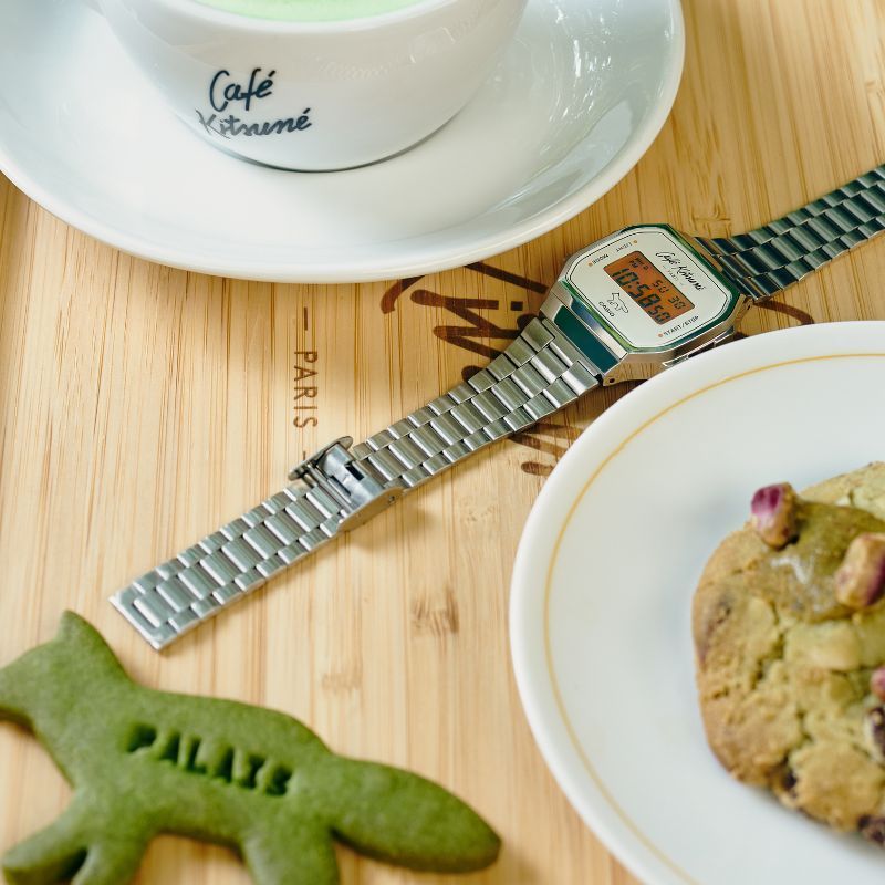 Café Kitsuné And Casio Collaborate To Create New A168 Timepieces