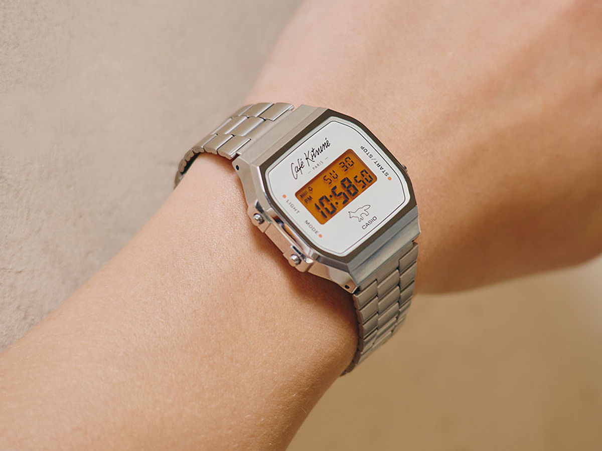 Café Kitsuné And Casio Collaborate To Create New A168 Timepieces
