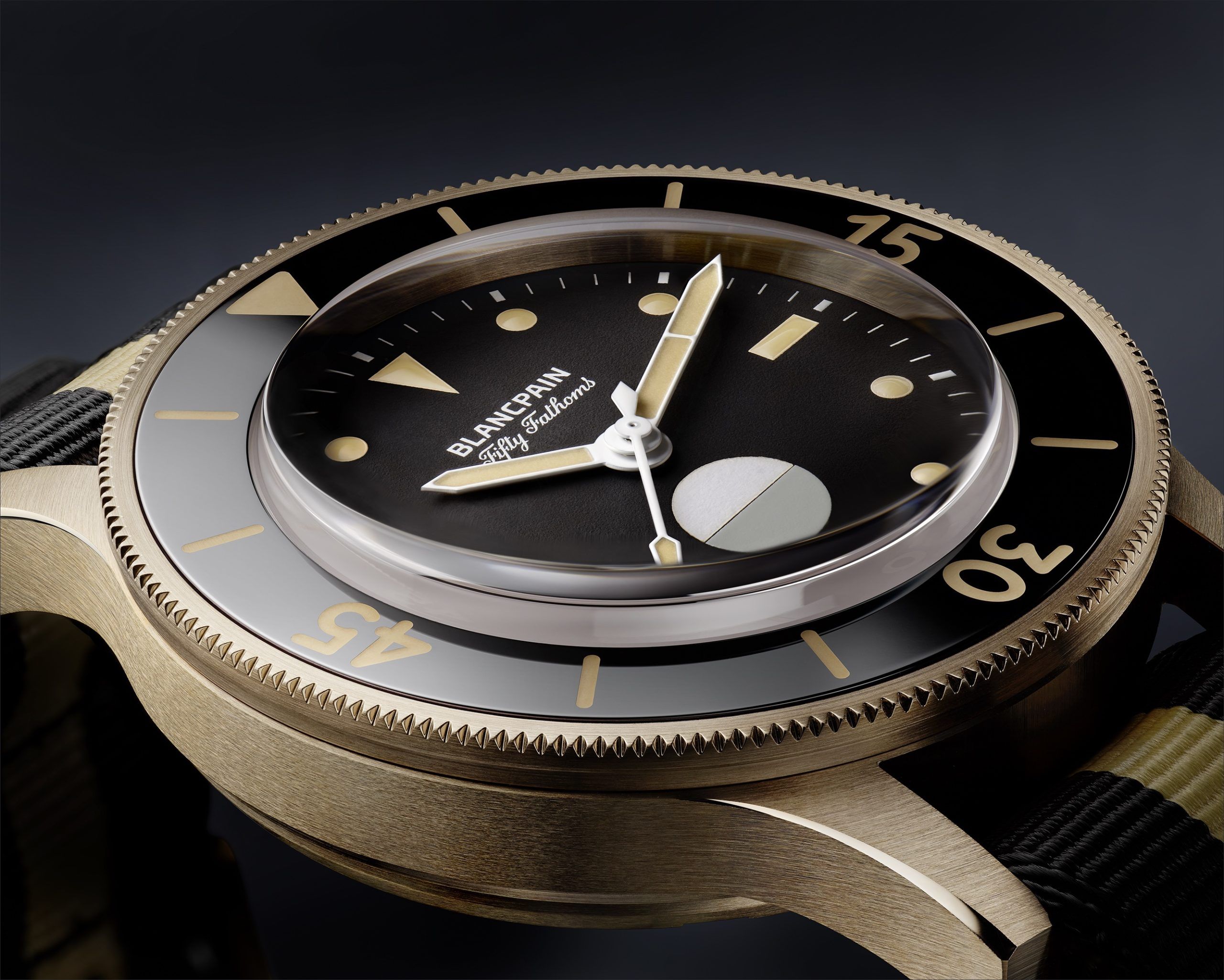 This Bronze Gold Blancpain Fifty Fathoms 70th Anniversary Nails It