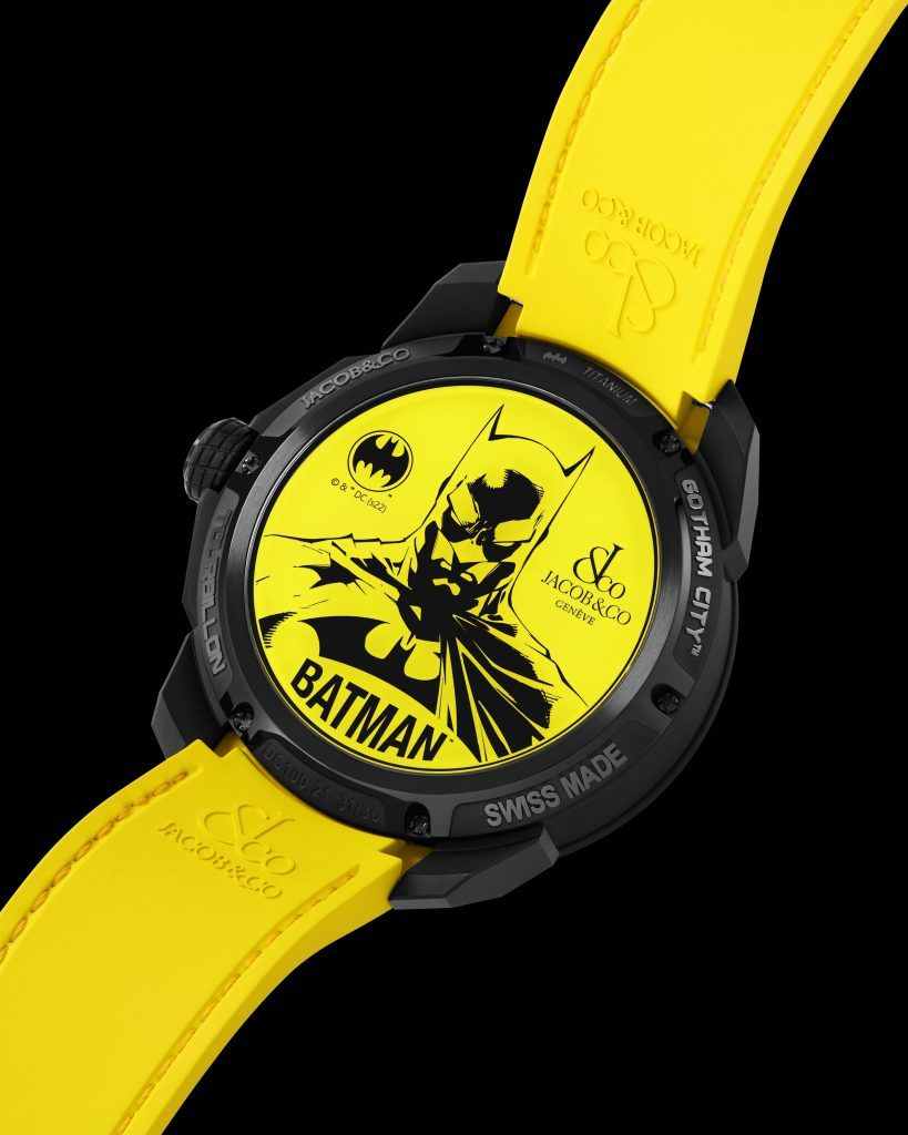 Jacob Co. Presents an Ultra luxurious Timepiece Inspired by Batman