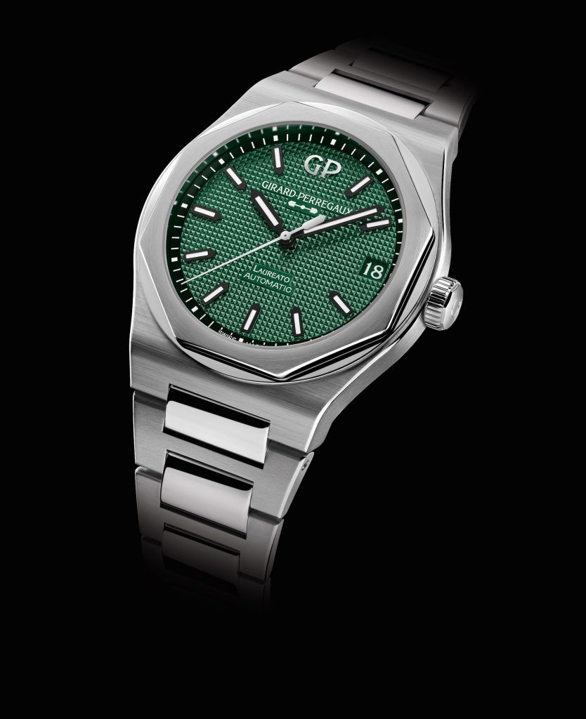 The New Girard Perregaux Laureato 42mm In Green