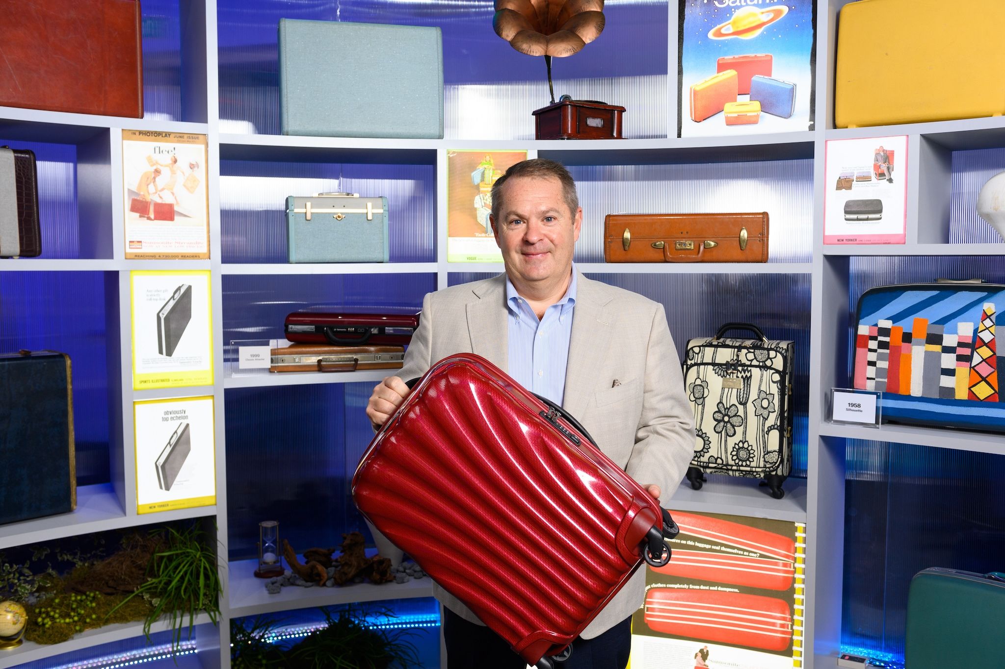 Samsonite is banking on a new hybridised business and leisure traveller