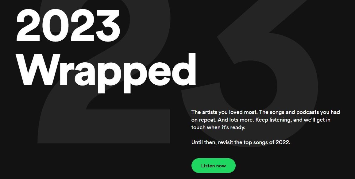 Spotify Wrapped 2023