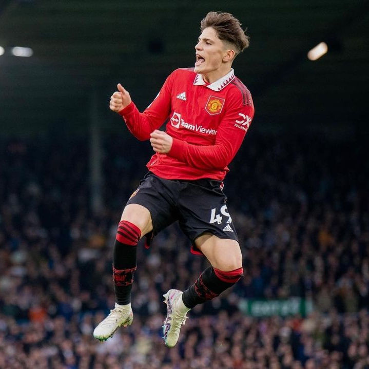 A Look At Manchester United Prodigy Alejandro Garnacho’s Career Stats, Net Worth And More