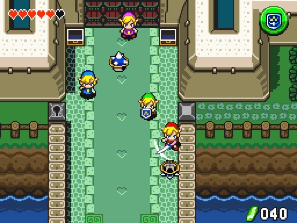 Zelda Four Swords on GBA Legend of zelda games in order