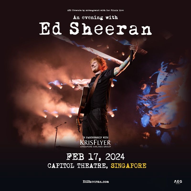 Ed Sheeran To Perform At Capitol Theatre For A Special One Night Show
