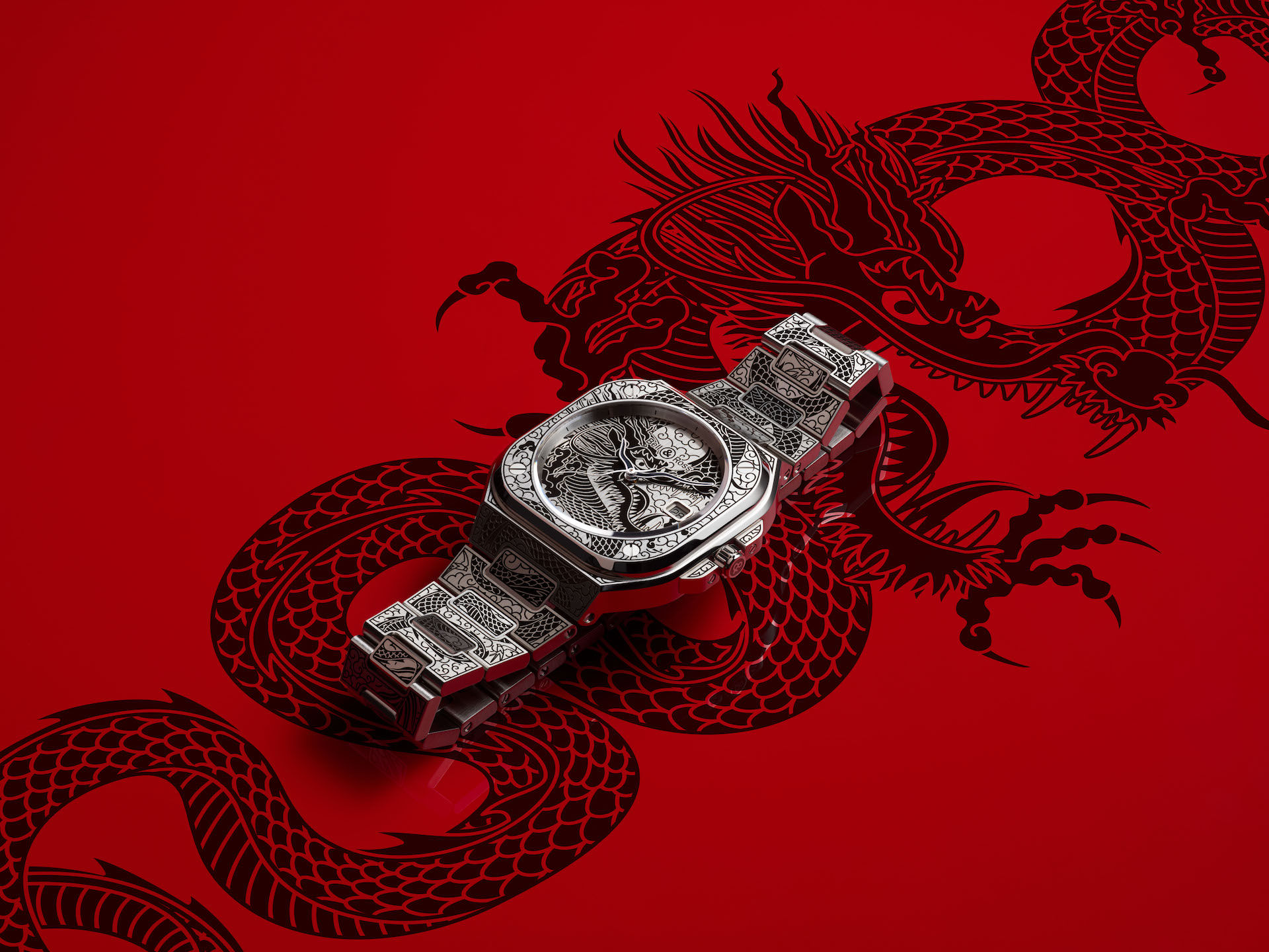 All The New Watches Celebrating Year Of The Dragon 2024   Bell Ross Br 05 Artline Dragon 2 