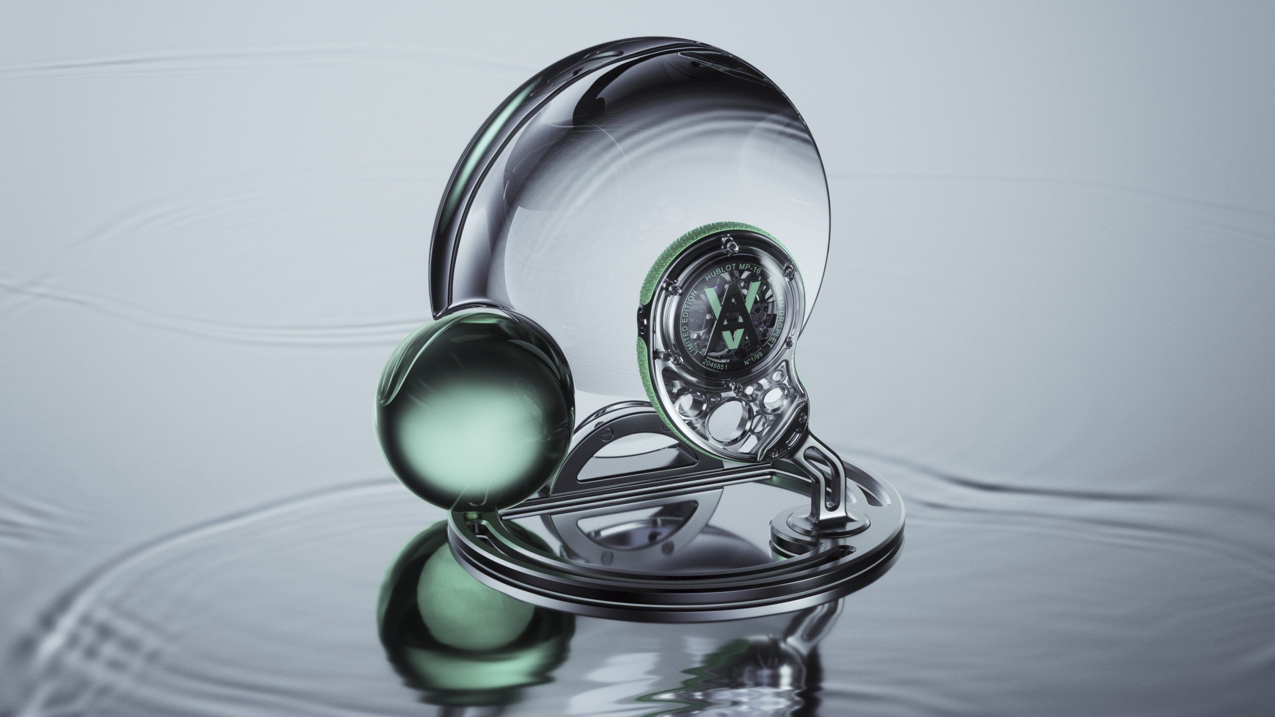 Hublot’s The Arsham Droplet Is An Objet D’Art As Only Daniel Arsham Can Conceive