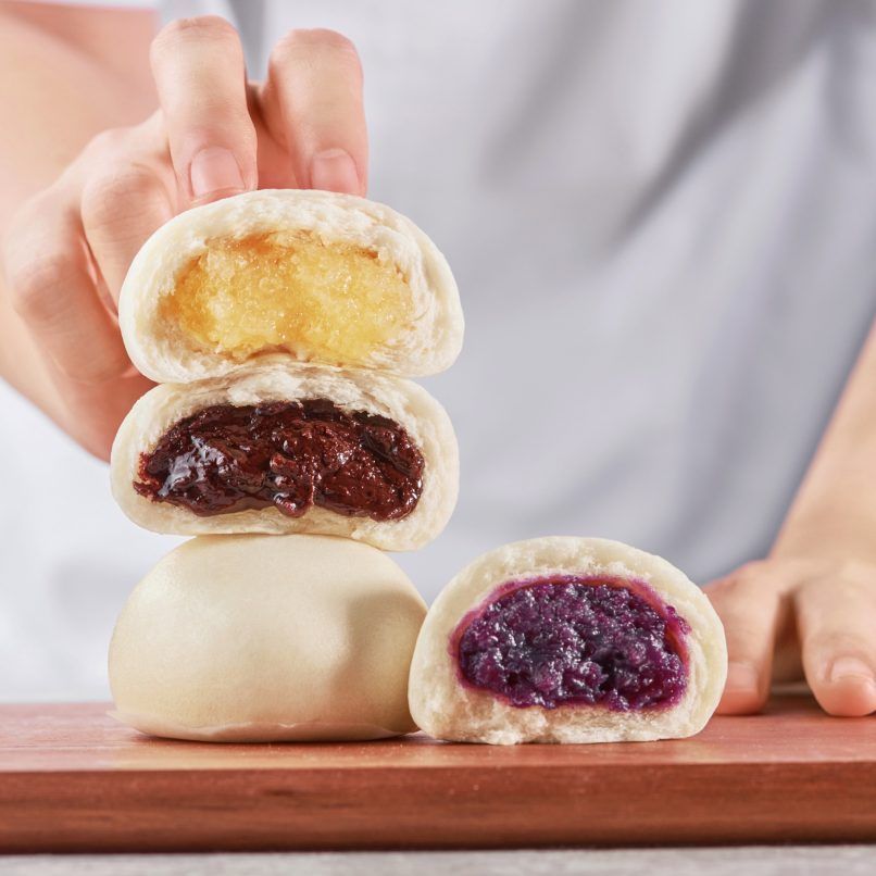 Din Tai Fung Breakfast 3 Flavours Assortment Steamed Buns