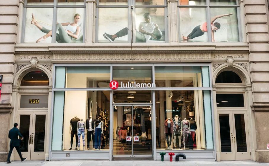 Stock up at lululemon