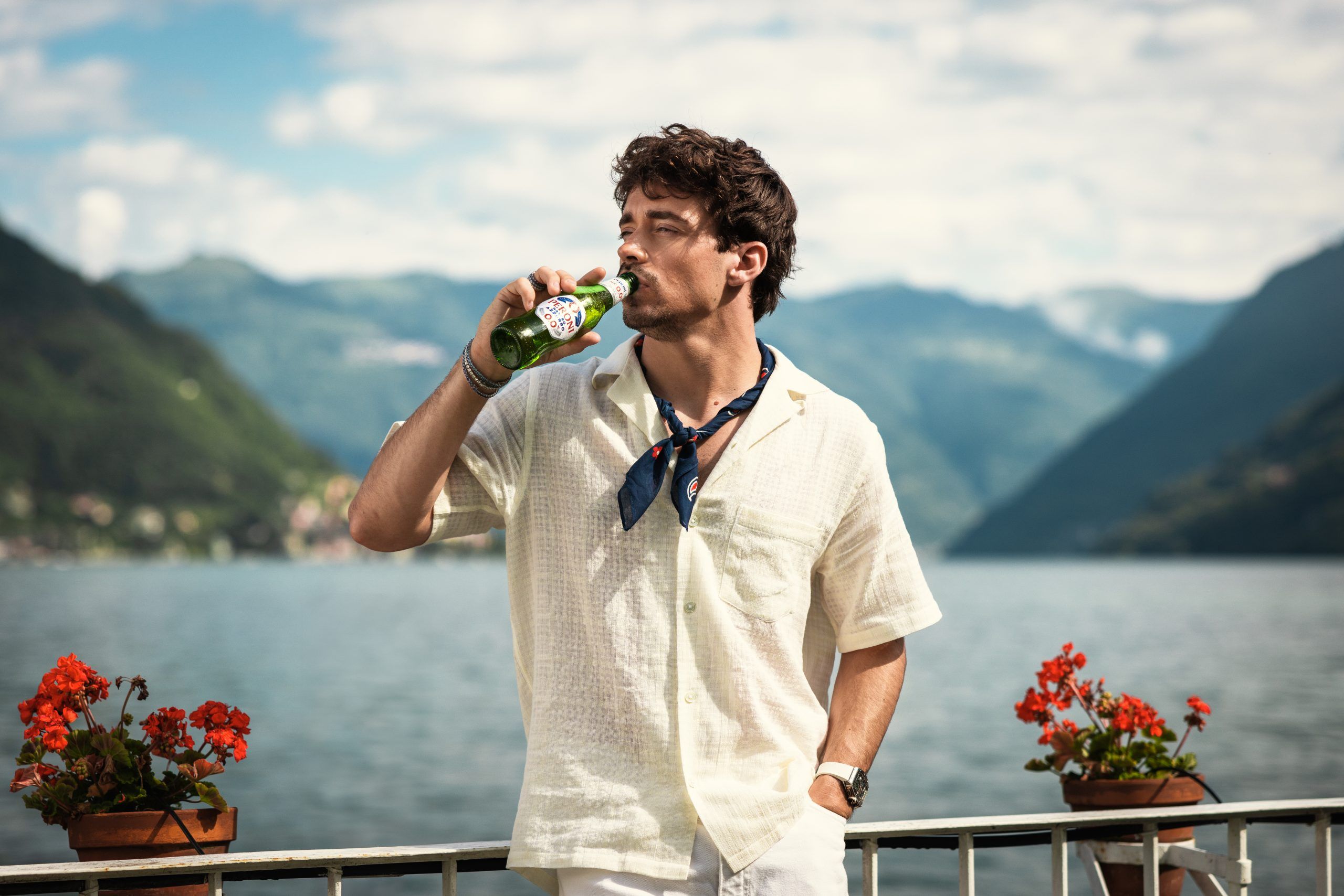 Cheers to Charles Leclerc’s Partnership with Peroni