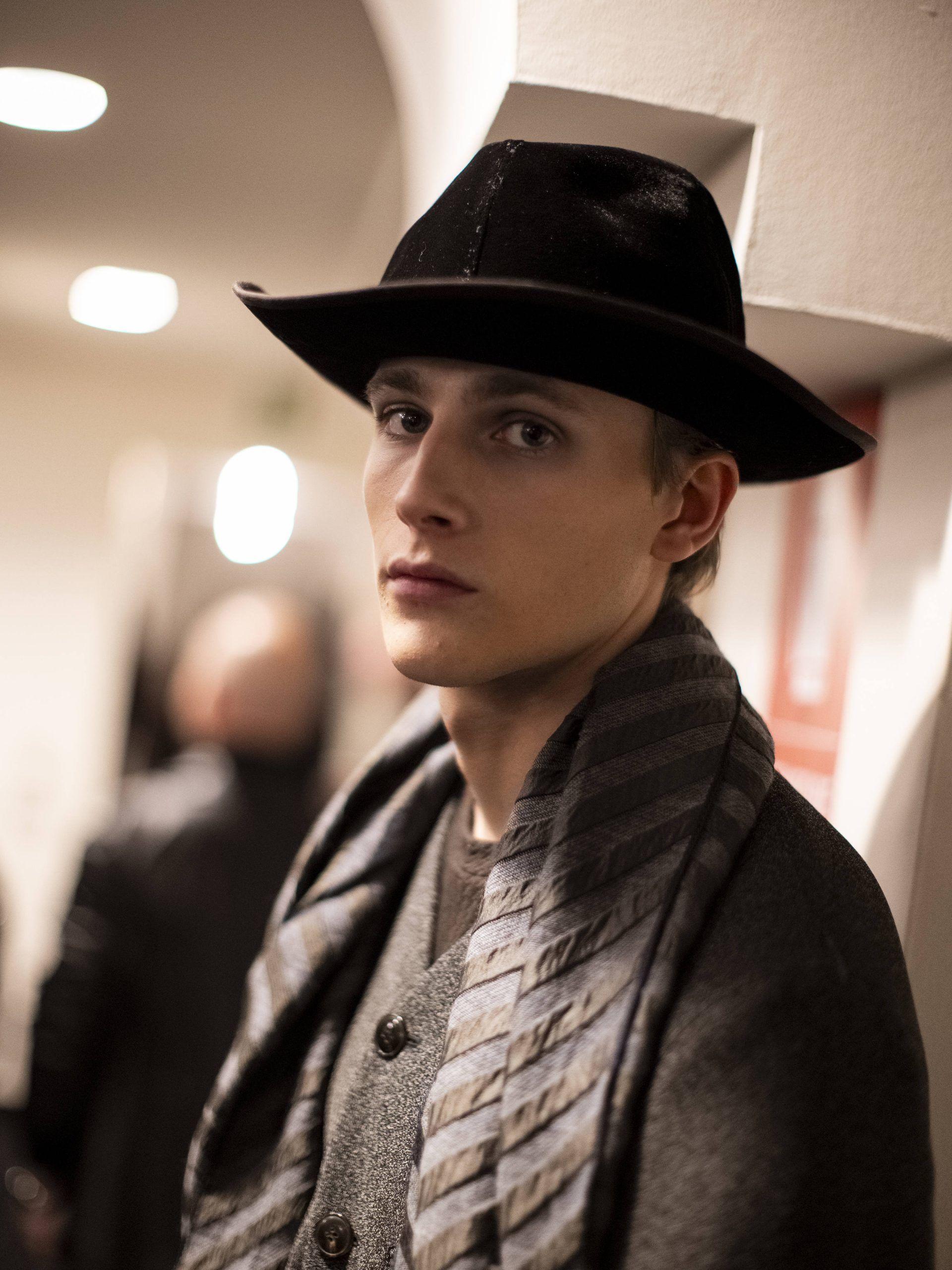 Gorgeous Textures In Giorgio Armani's FW24 Menswear Collection