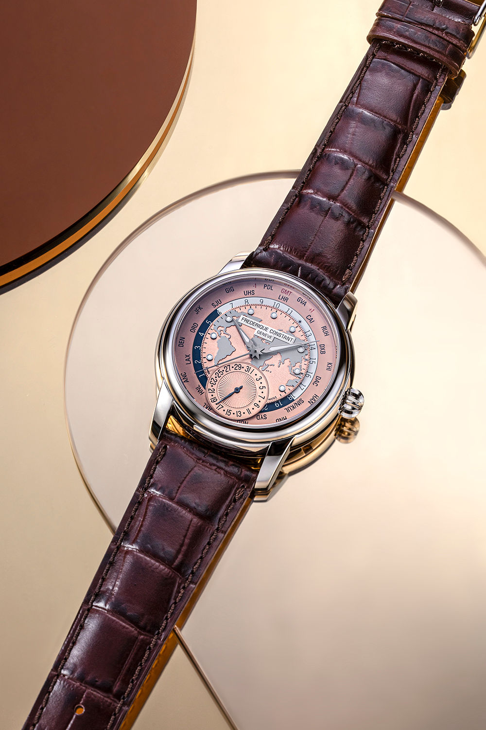 Frederique Constant Classics Worldtimer, Just For Singapore