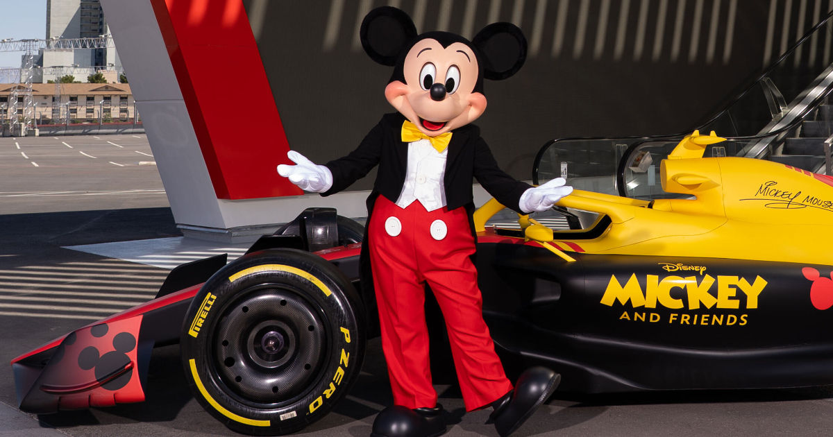 F1 x Disney launch Mickey and Friends collaboration for 2026