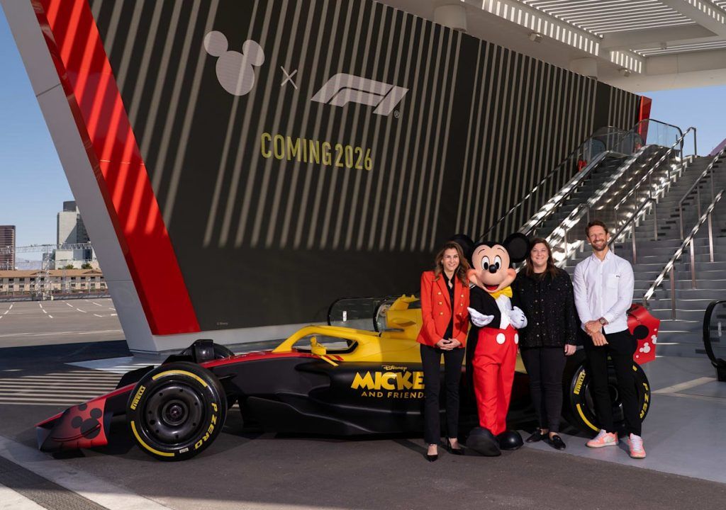 F1 x Disney launch Mickey and Friends collaboration for 2026