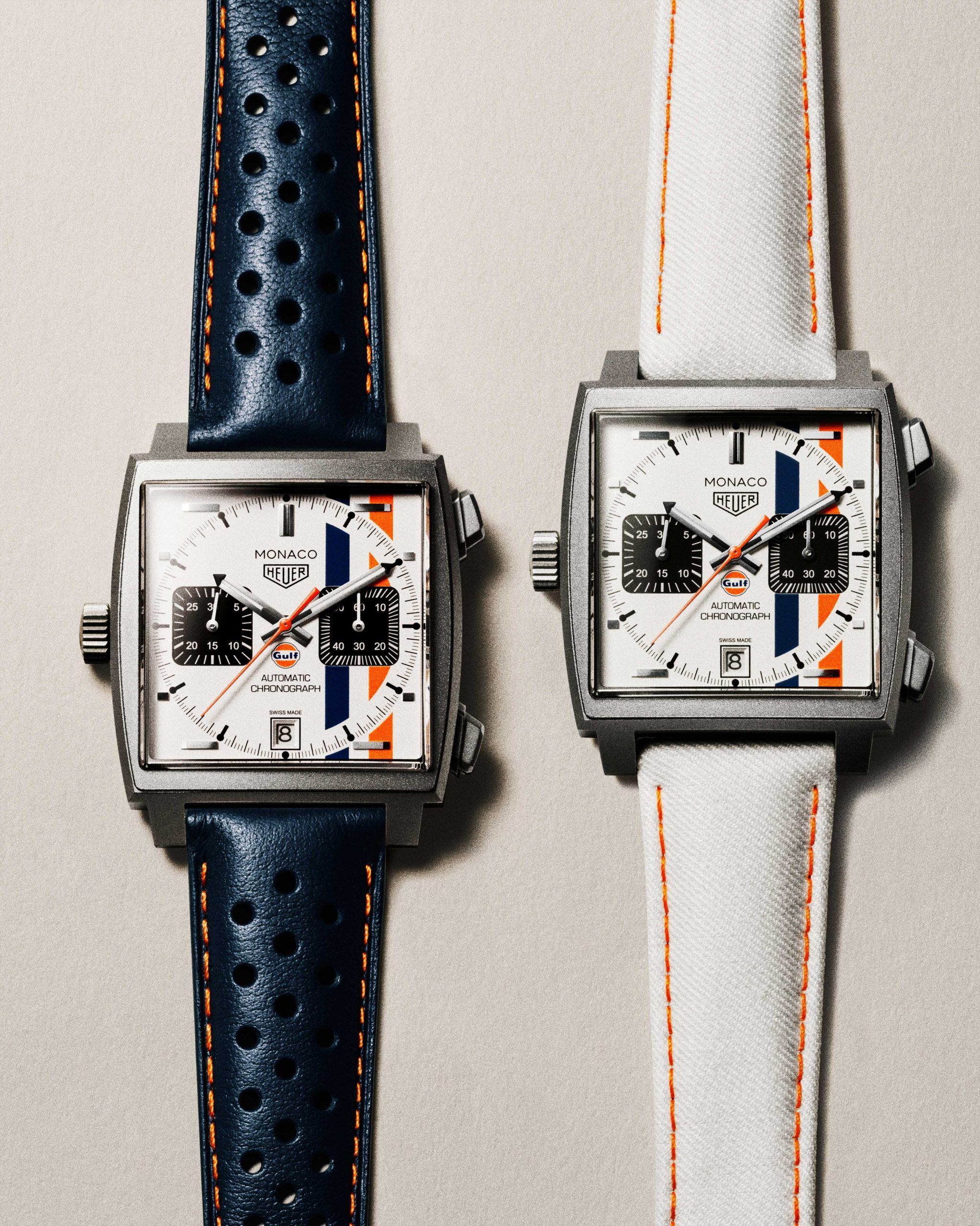❤*️様 TAG Heuer Gulf Edition 時計 TAG Heuer And Gulf Oil Collaborate On This Racing Timepiece