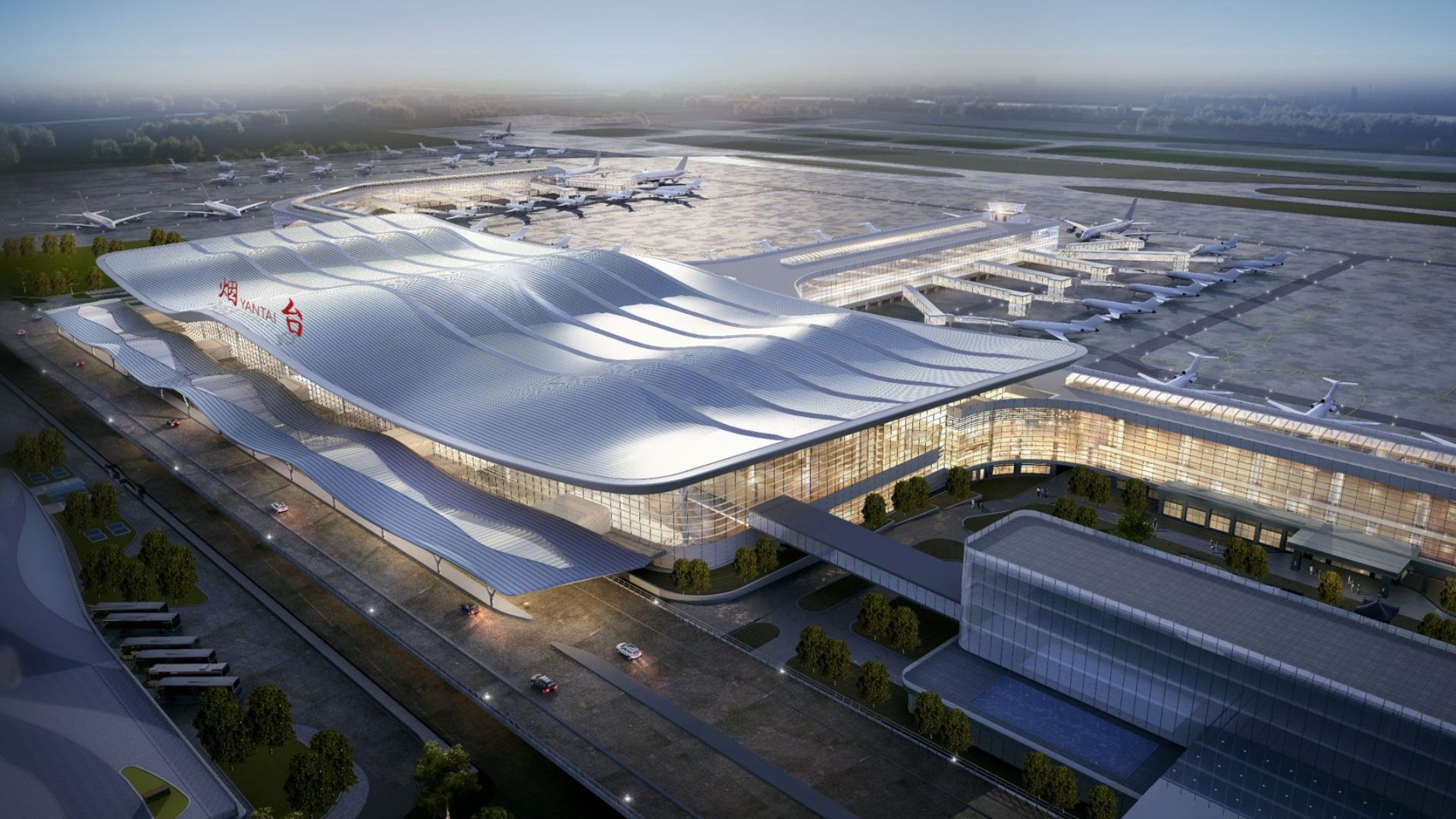 the beautiful airport in the world - Ilustrasi 3