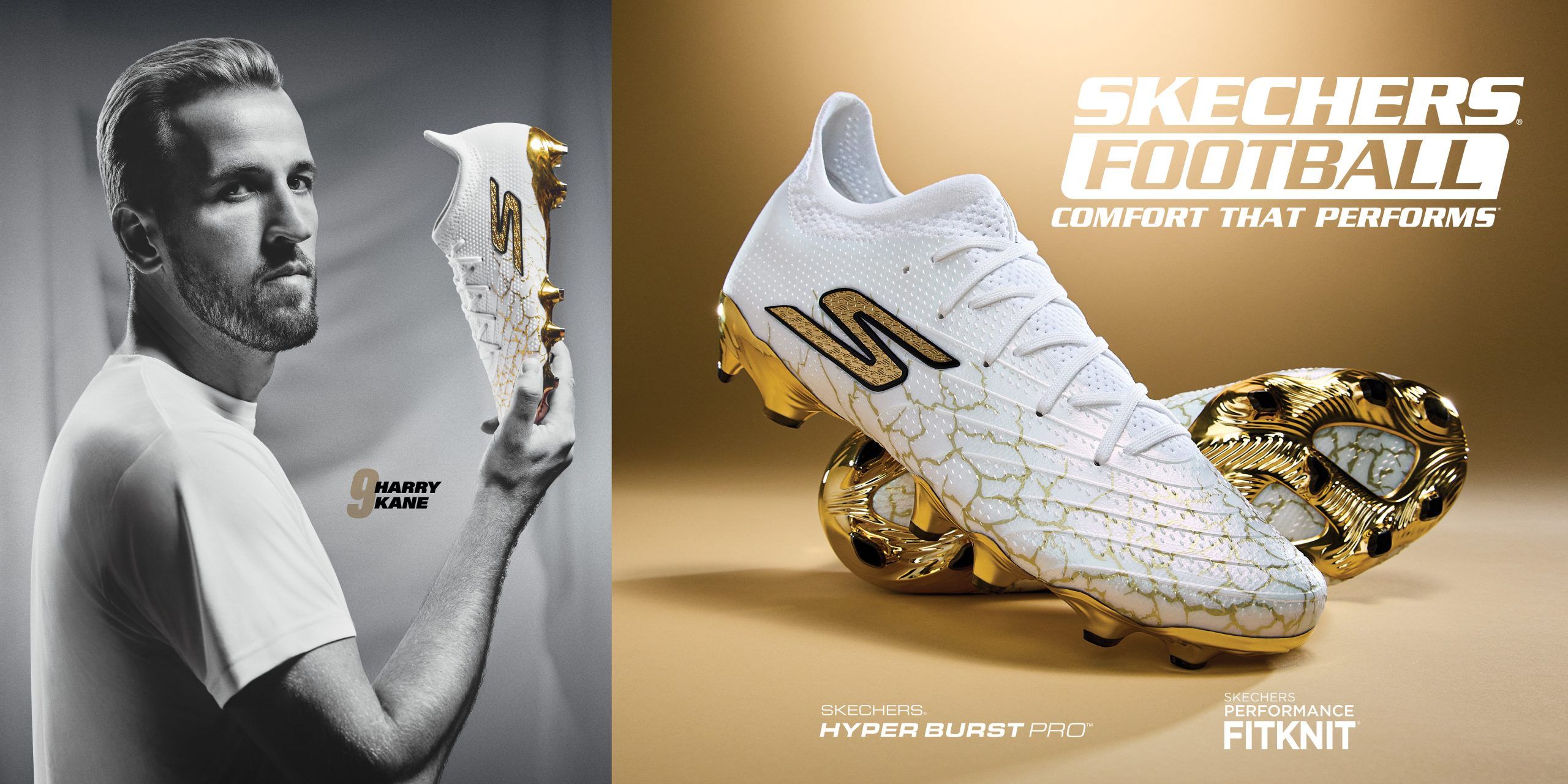 Skechers SKX 1.5 Elite FG Cleats Size 11 White Gold Harry Kane The AUGUSTMAN Review Of The Skechers SKX_1.5 Elite  main image 2