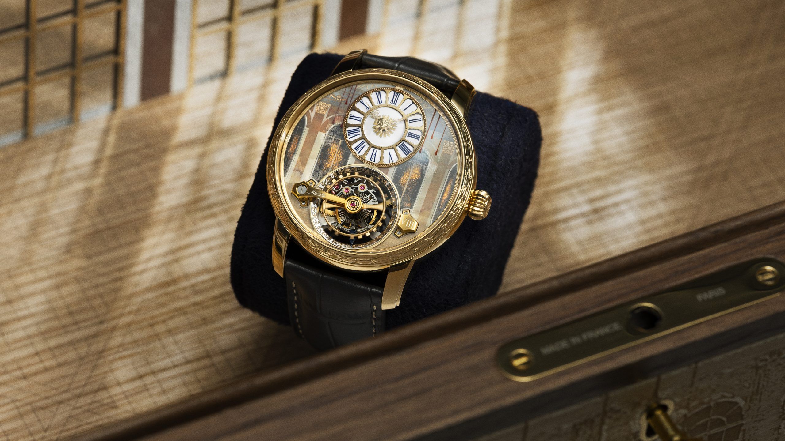 The Watch With The Golden Mandate: Montblanc Star Legacy Suspended