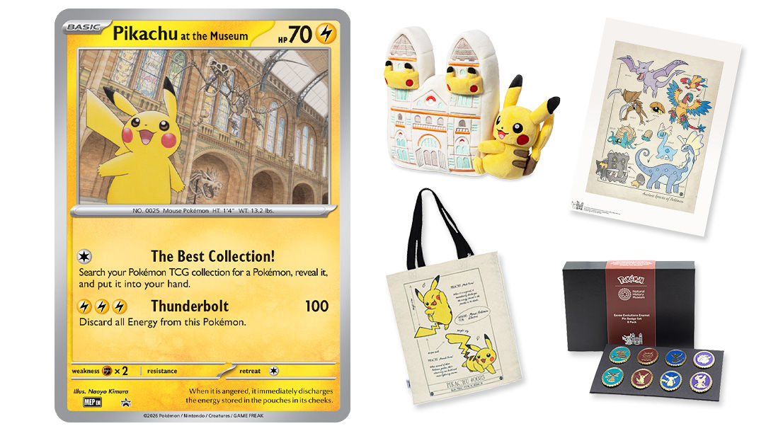 Natural History Museum Unveils Pokémon Card | Augustman SG