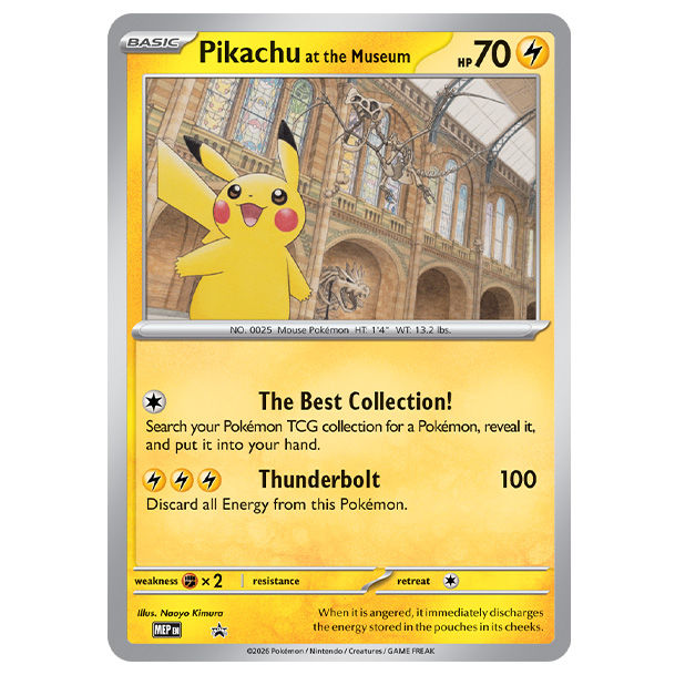pokemon NaturalHistoryMuseumコラボカード Natural History Museum Unveils Pokémon Card | Augustman SG