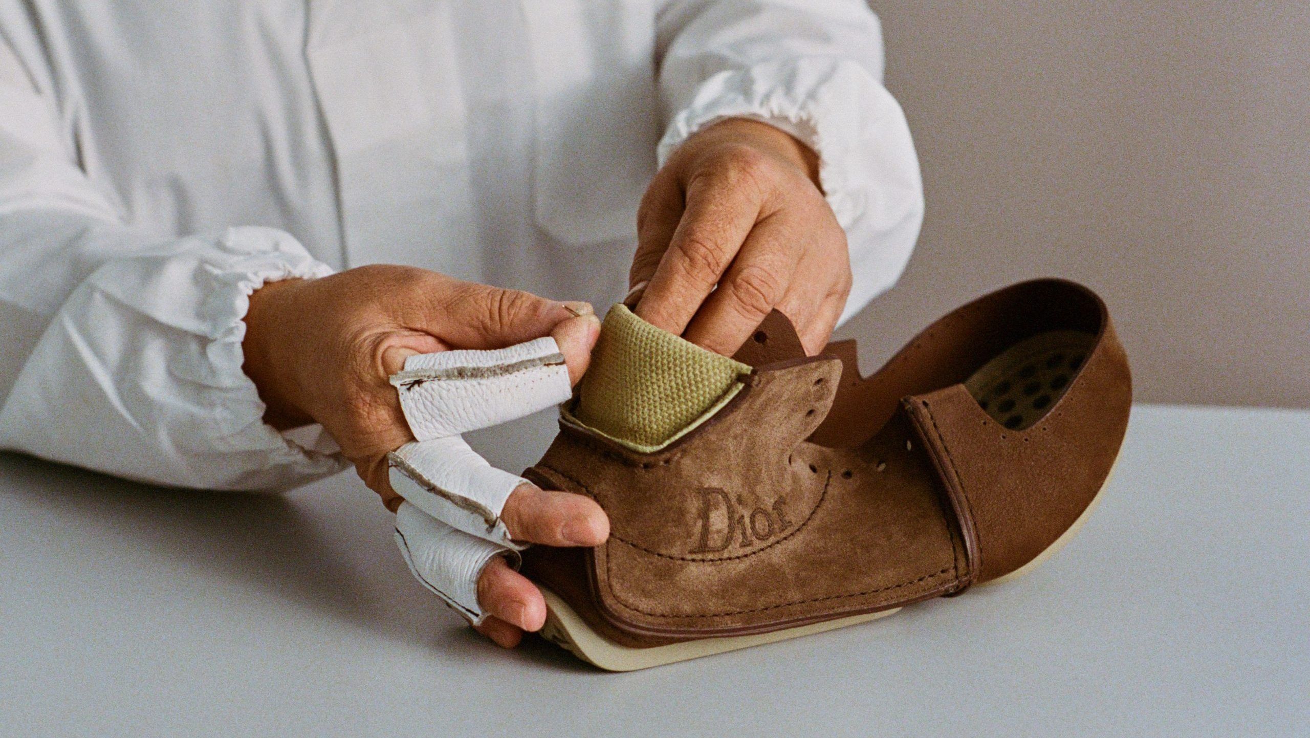 dior shoes at inauguration