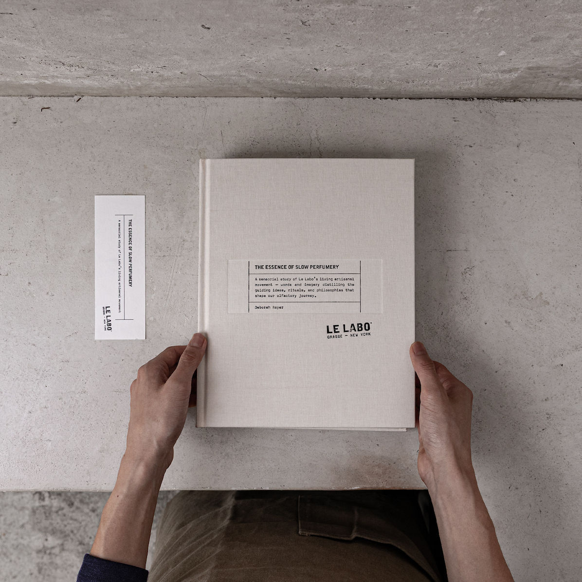 Le Labo's The Essence of Slow Perfumery Coffee Table Book