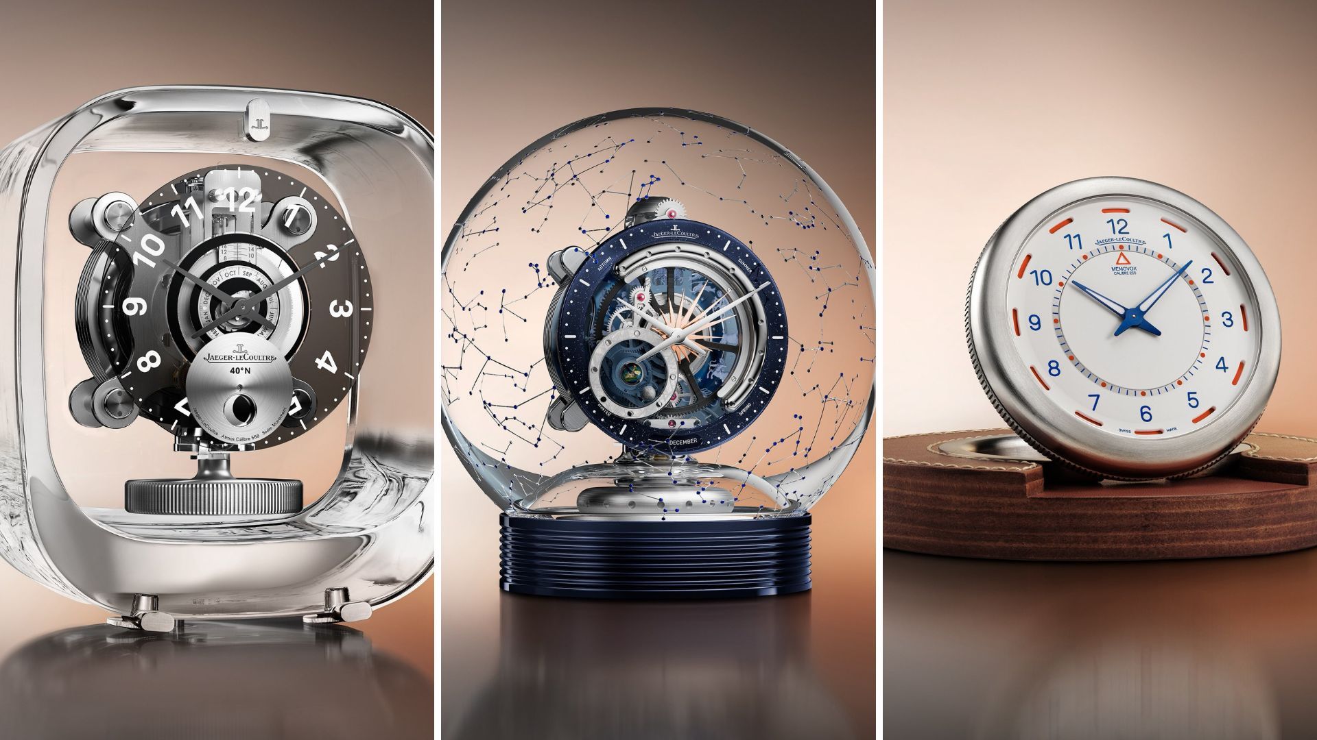 All About Jaeger-LeCoultre x Marc Newson Atmos Clocks