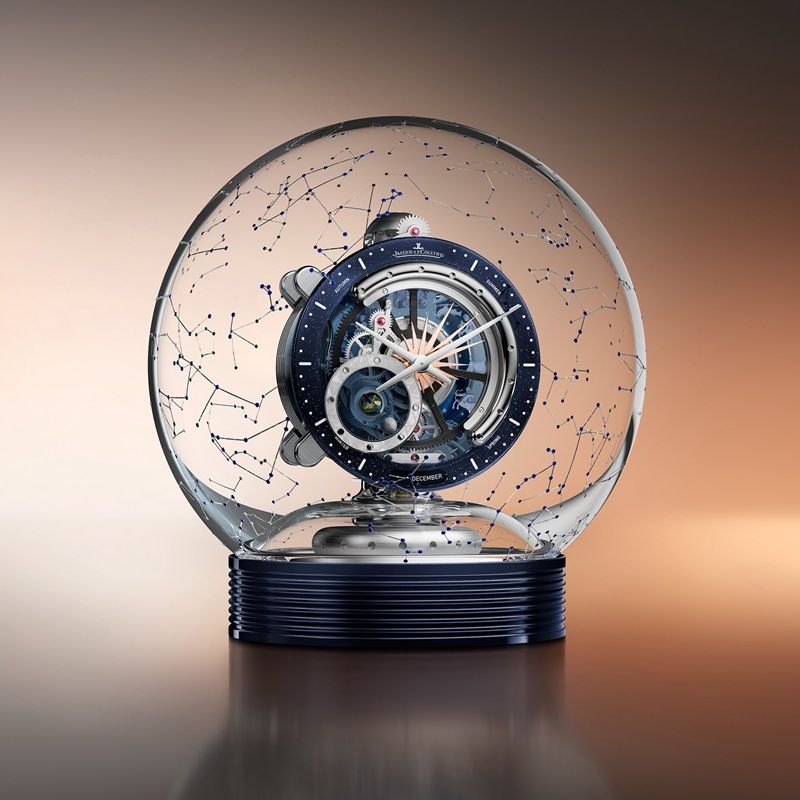 All About Jaeger-LeCoultre x Marc Newson Atmos Clocks