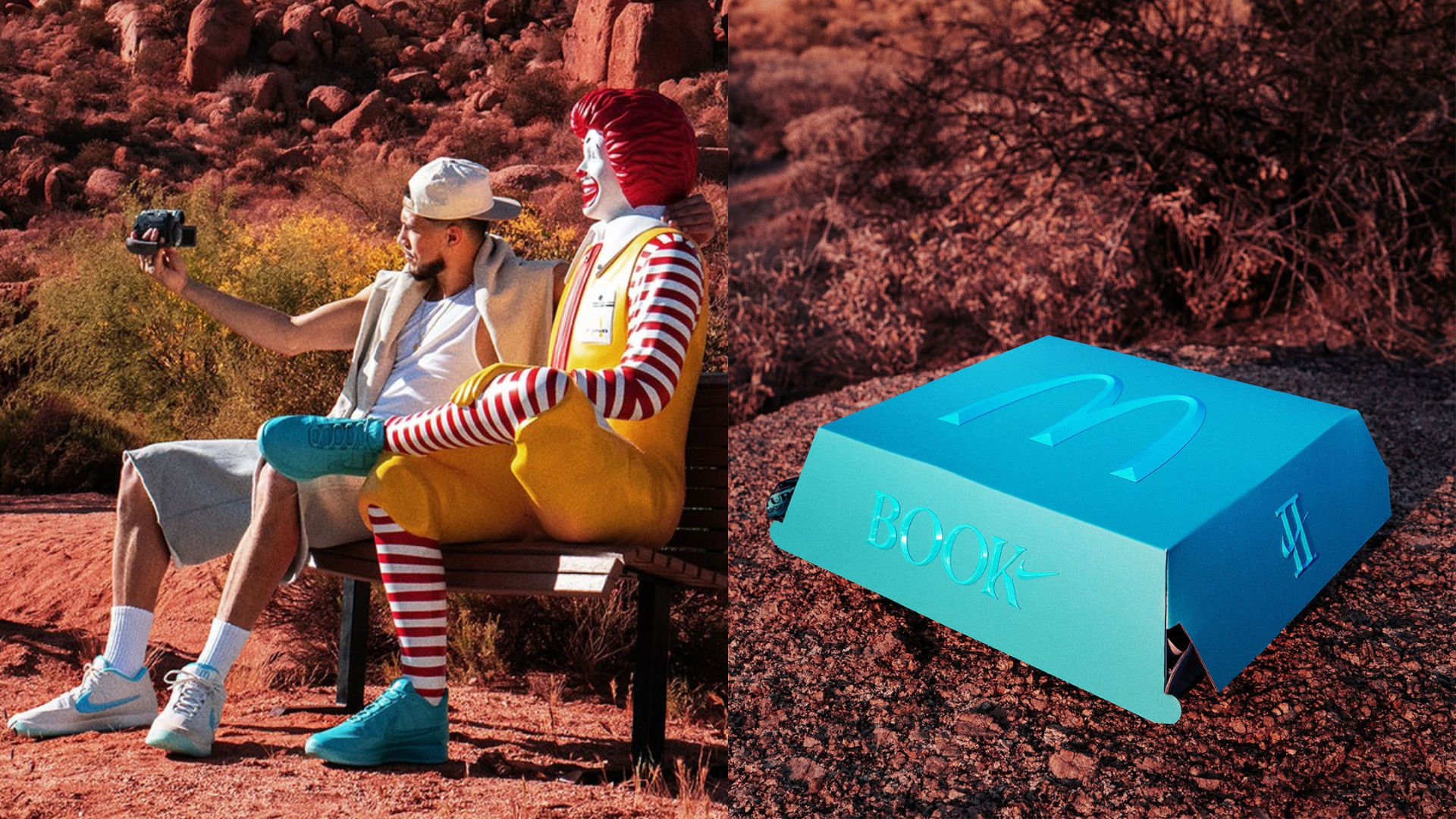 In Focus: The McDonald's x Nike Book 2 Sedona Sneakers