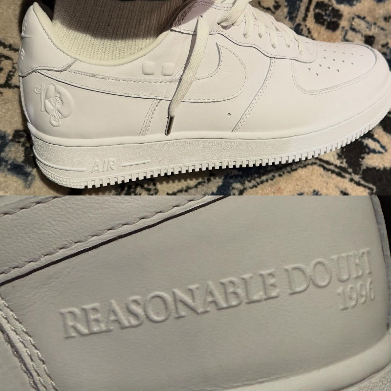A Look At The Nike Air Force 1 x Jay-Z Reasonable Doubt Sneaker