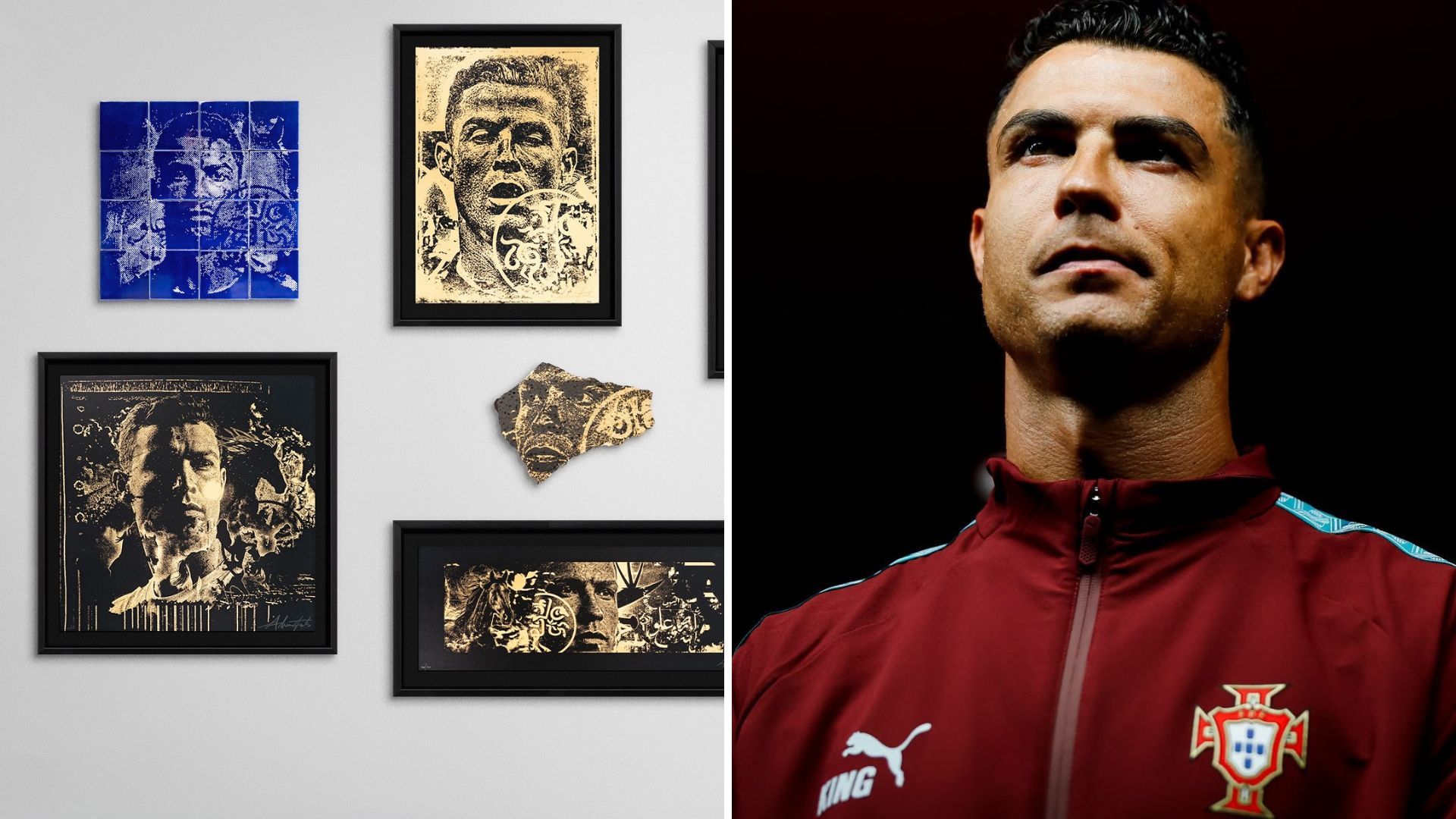 Inside Al-Nassr x Vhils x Cristiano Ronaldo Collectible