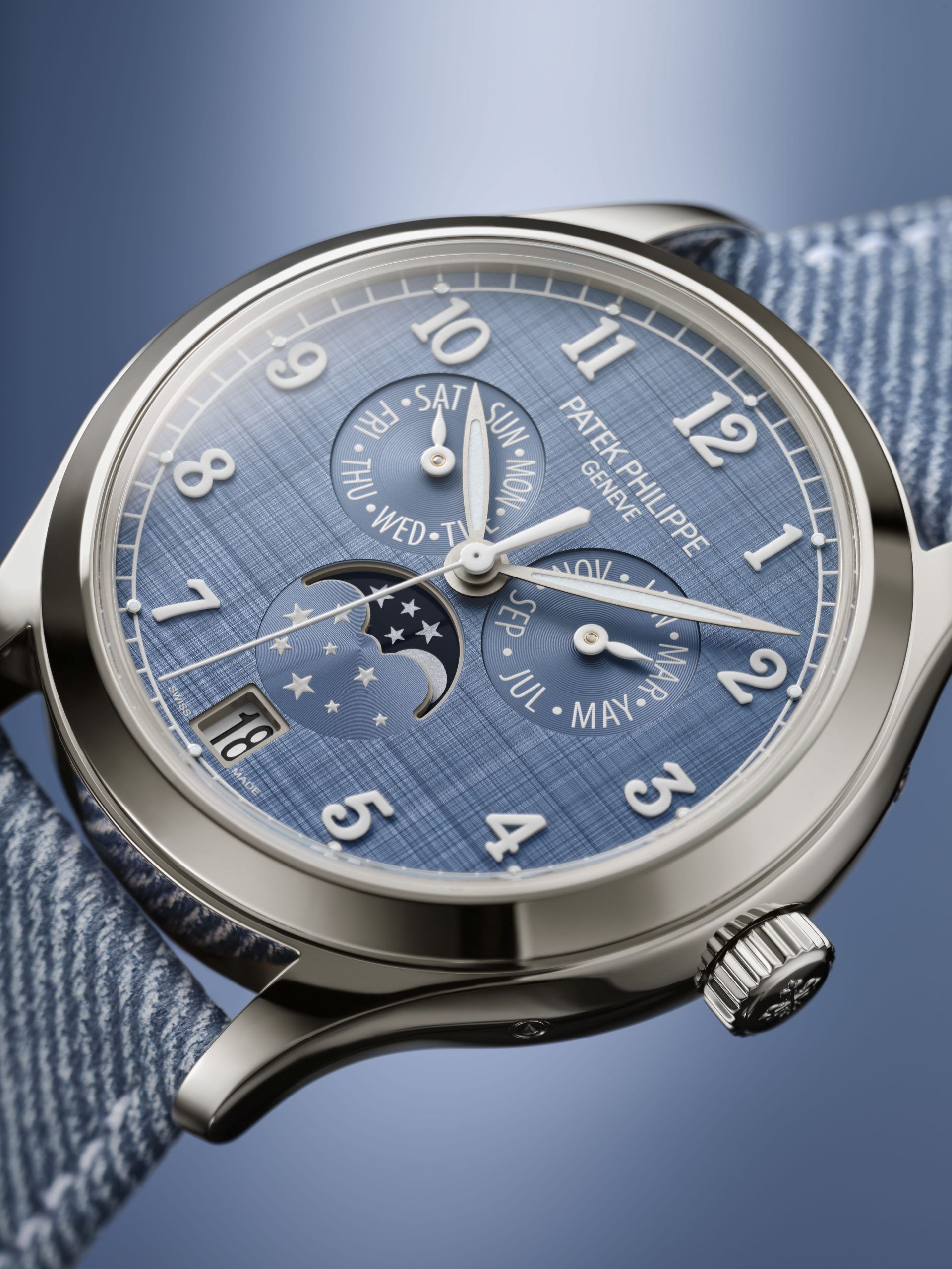 Two Annual Calendar Timepieces From Patek Philippe