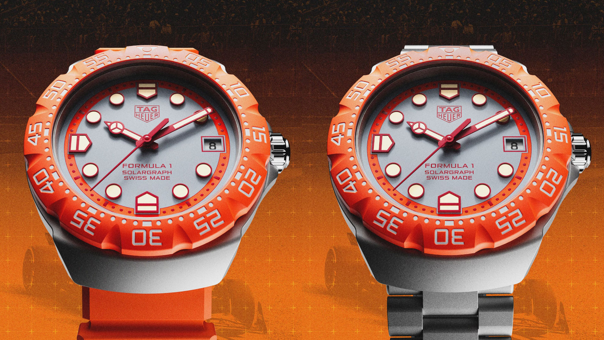 TAG Heuer Formula 1 Solargraph Limited-Edition Dutch GP Watch