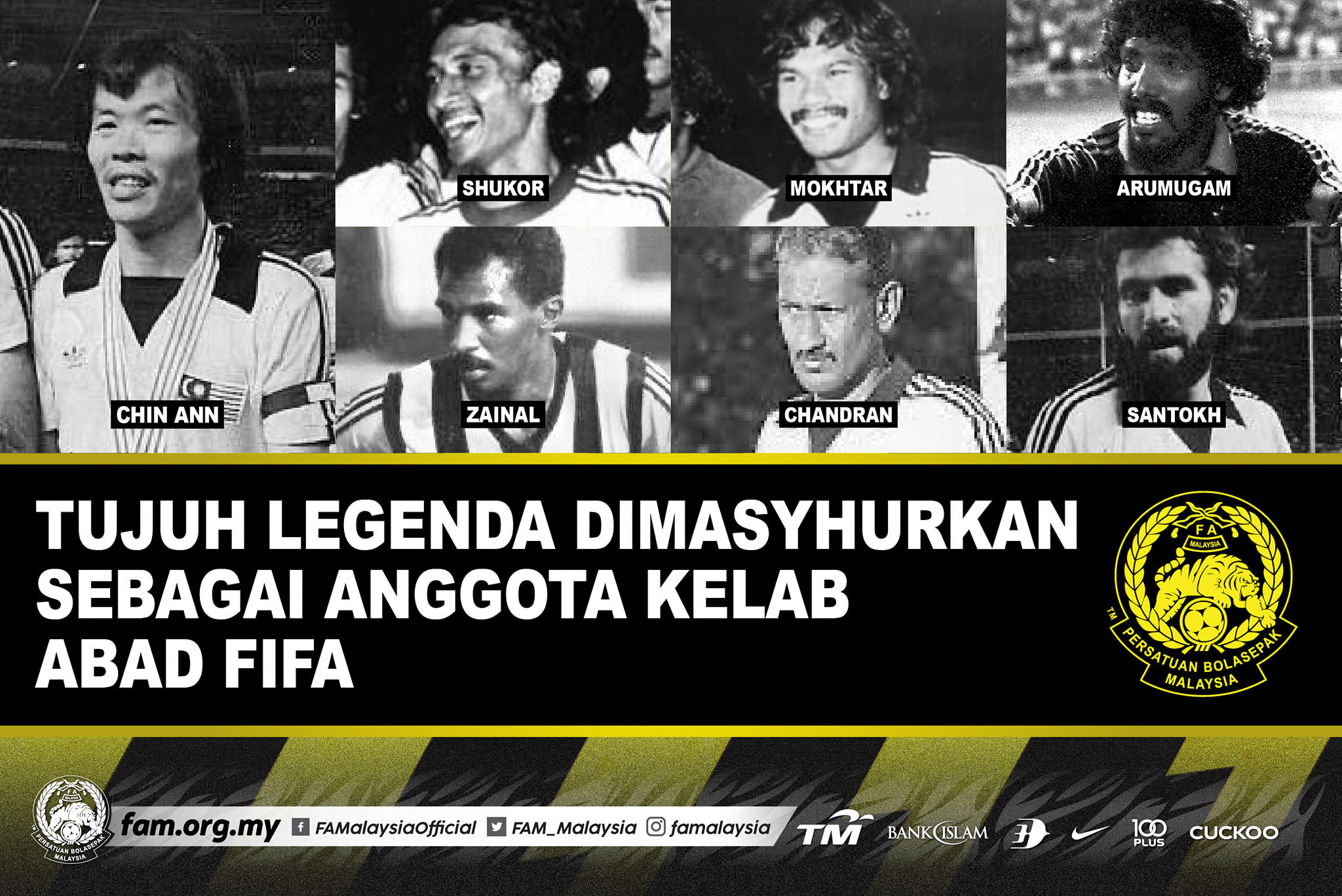 Malaysia football player Datuk Soh Chin Aun