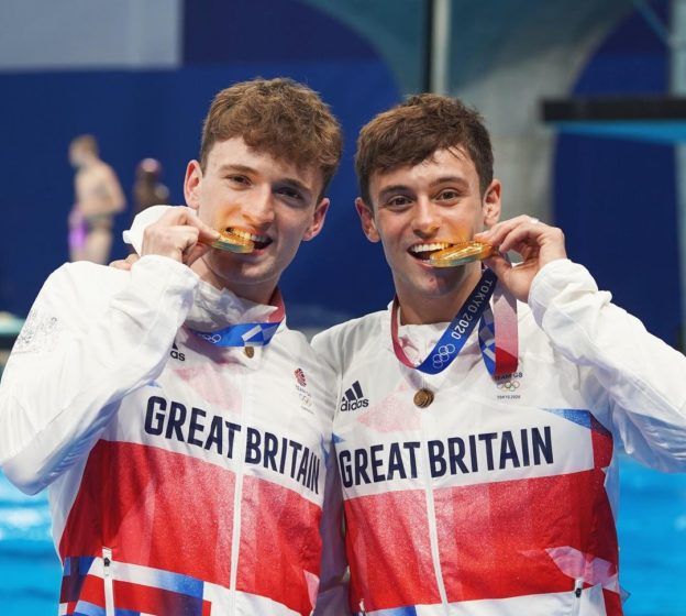 Tom Daley and Matty Lee