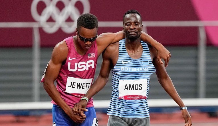 Isaiah Jewett and Nijel Amos