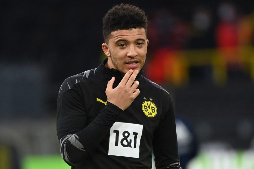 Jadon Sancho — Borussia Dortmund to Manchester United