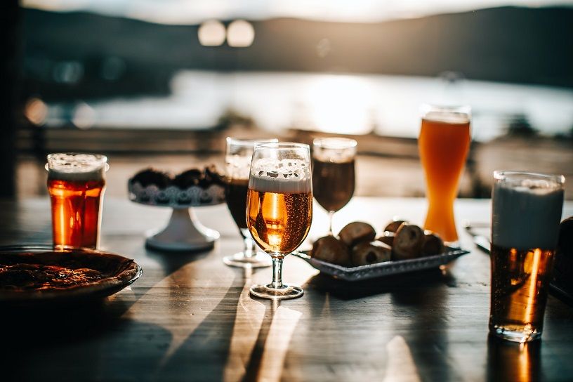 Alcohol weight gain