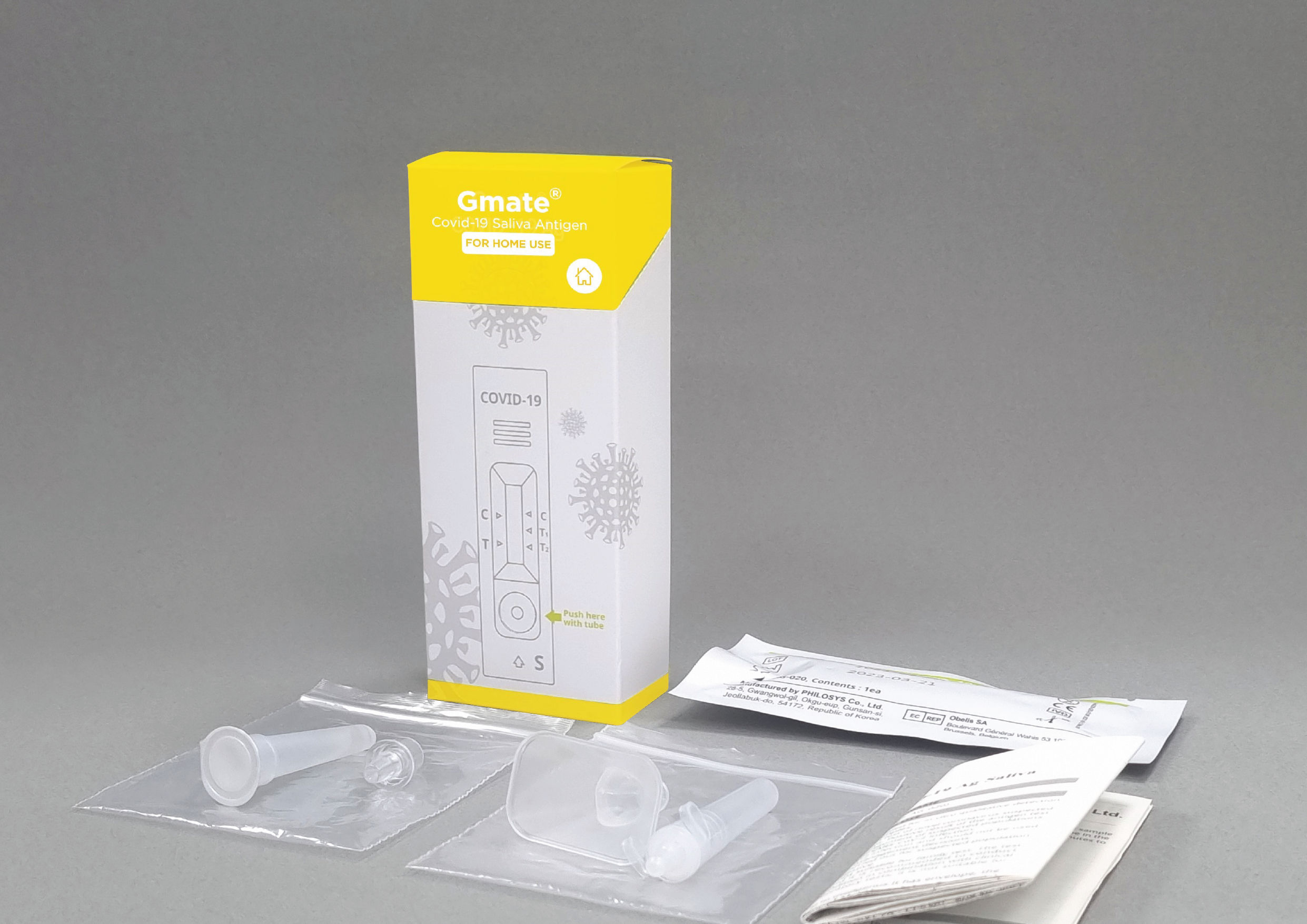 Gmate Covid Saliva Home Test Kit