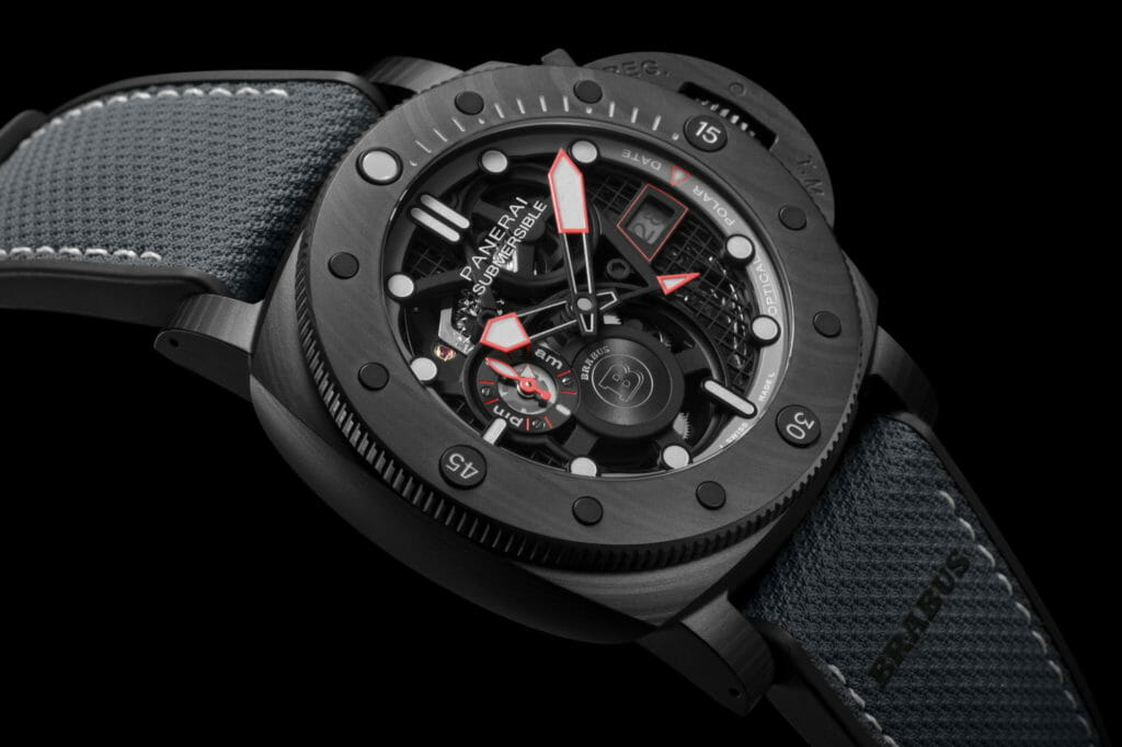 Panerai And Brabus Unveil The Panerai Submersible S BRABUS Black Ops Edition