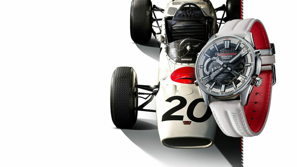 Casio Releases New Edifice Collaboration Model With Honda Racing